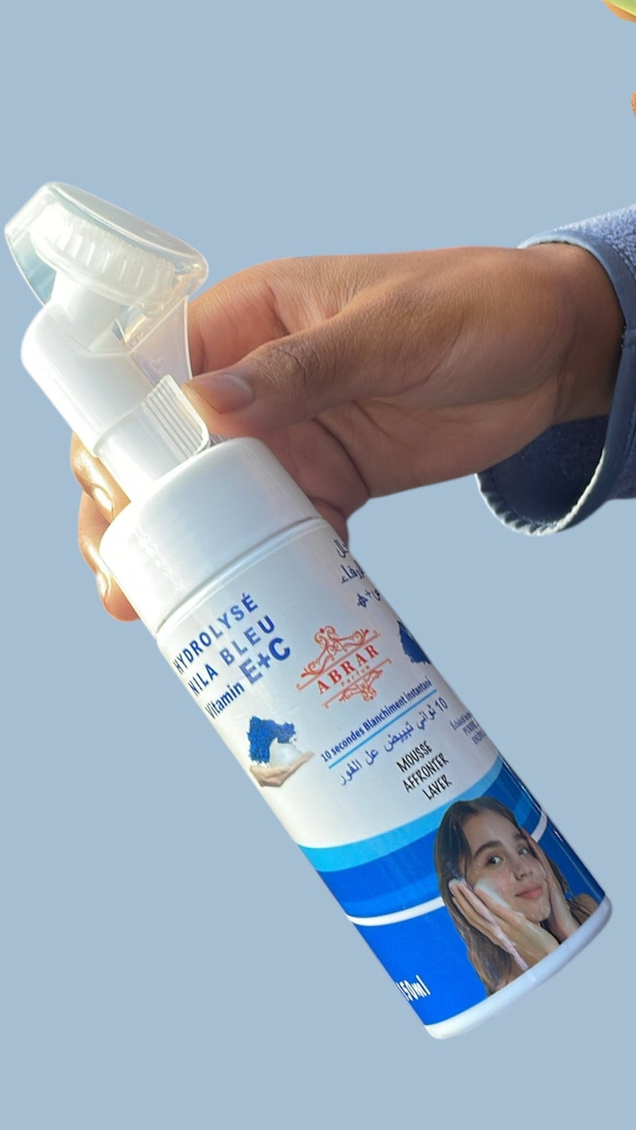 Mousse nettoyante au Nila